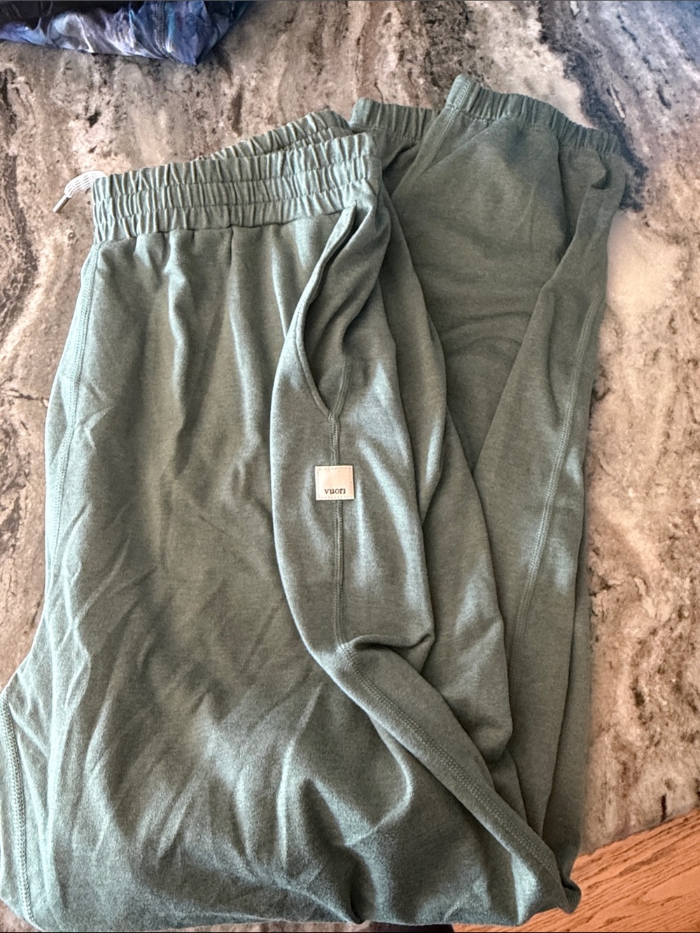 Vuori Olive Green Track Joggers